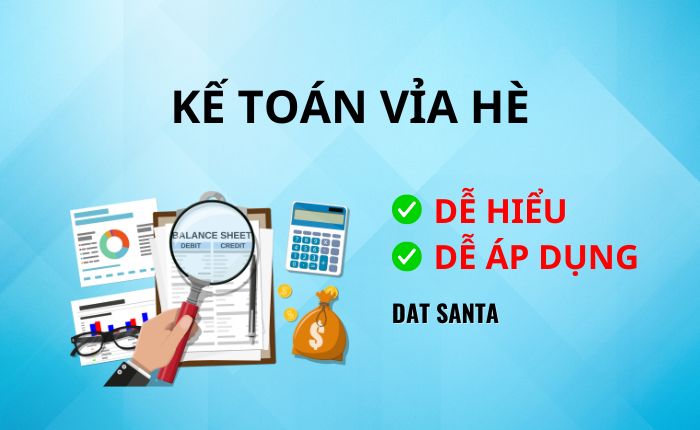 Kế toán vỉa hè dễ hiểu dễ áp dụng datsanta