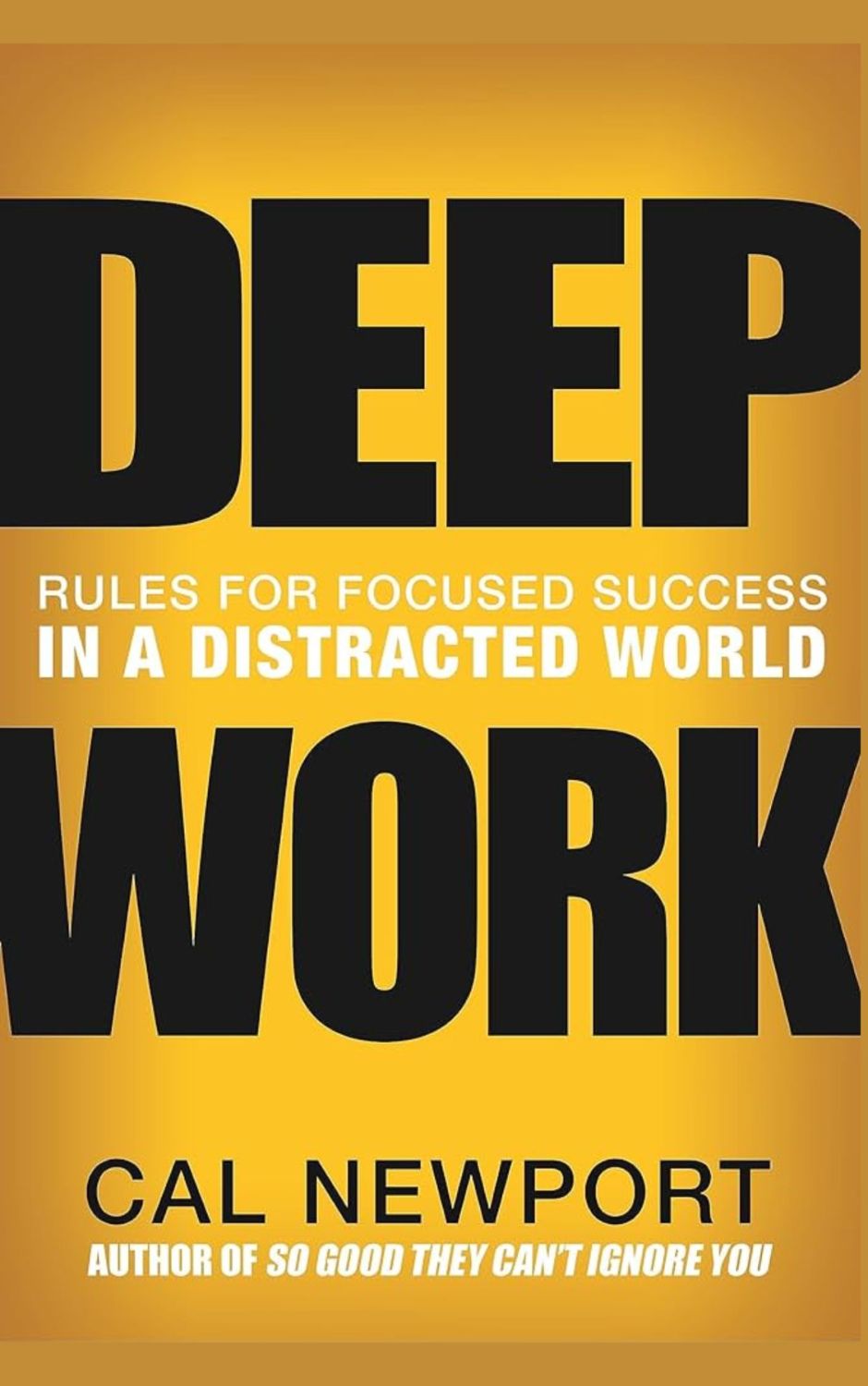 deep work Cal Newport